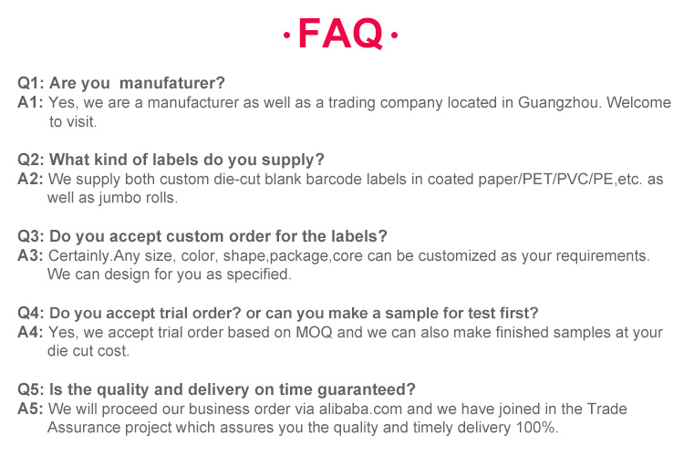 High Quality 80gsm Premium Top Coated Self Adhesive Direct Thermal Label Material in Jumbo Roll Sticker Label