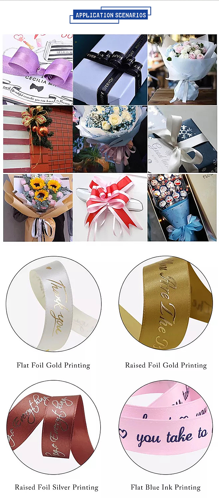 Factory Large Stocked Polyester Solid Color 3 100MM Single Double Faced Satin Ribbon