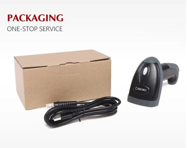 Barcode QR Code Reader Wired Scanner