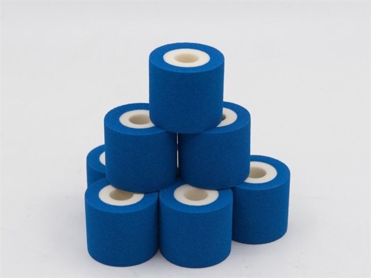 Blue Hot Ink Roll