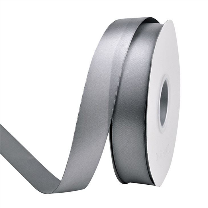 Single Double Faced Satin Lebel factory