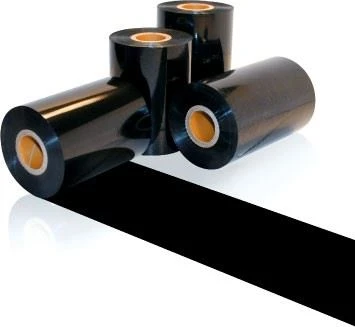 barcode black wax ribbon