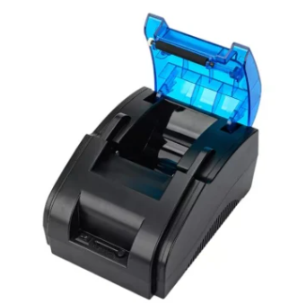 Black Thermal Label Printer Portable 56mm Android USB Thermal POS Printer