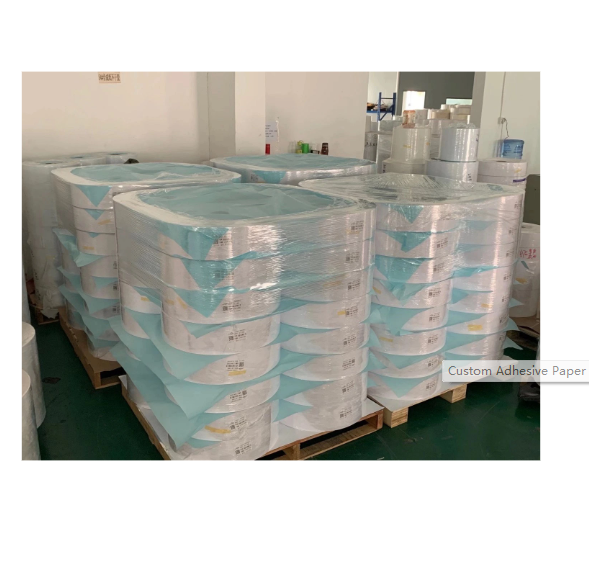 Cast Mirror Coated High Gloss Thermal Paper White Glassine Jumbo