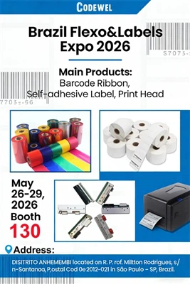 Codewel To Exhibit At Brazil Flexo & Labels Expo 2026 | Booth 130