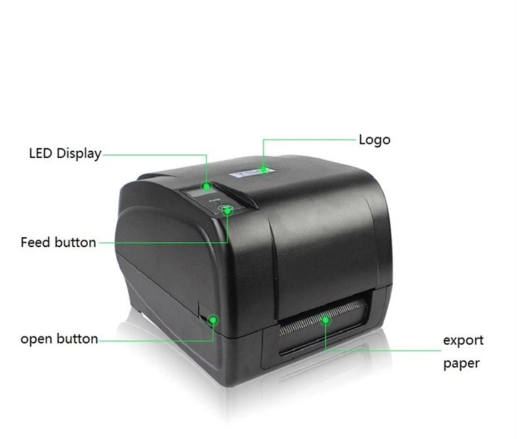 T300A Desktop Thermal Transfer Barcode Printer For TSC